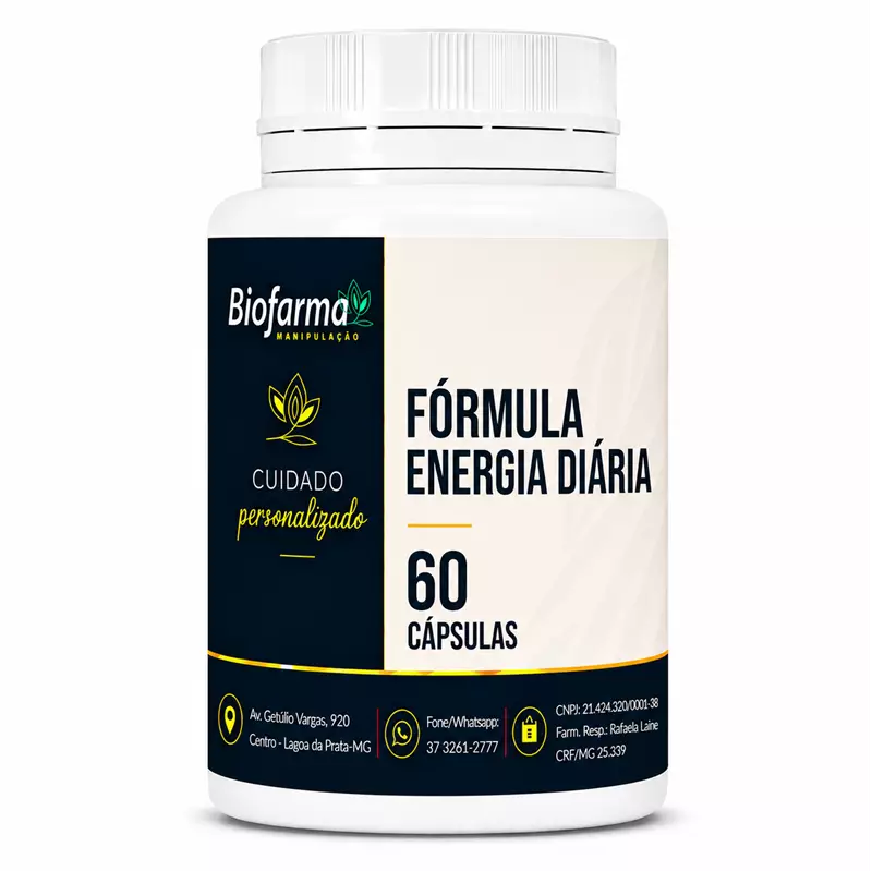 Fórmula Energia Diária 60 cápsulas 