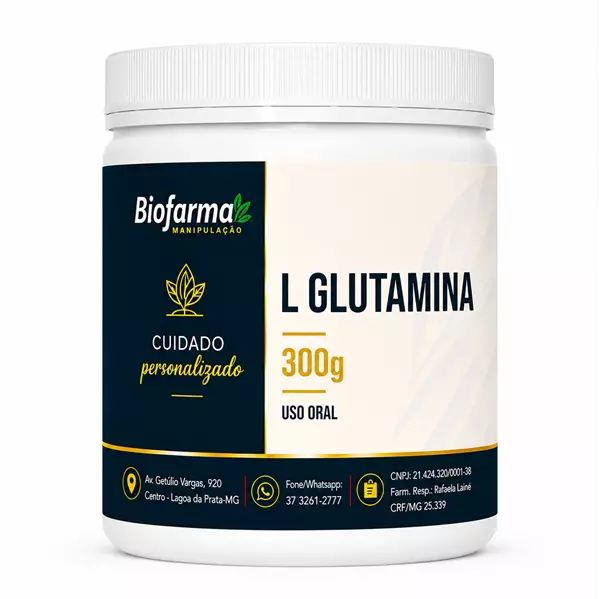 L GLUTAMINA 300g 