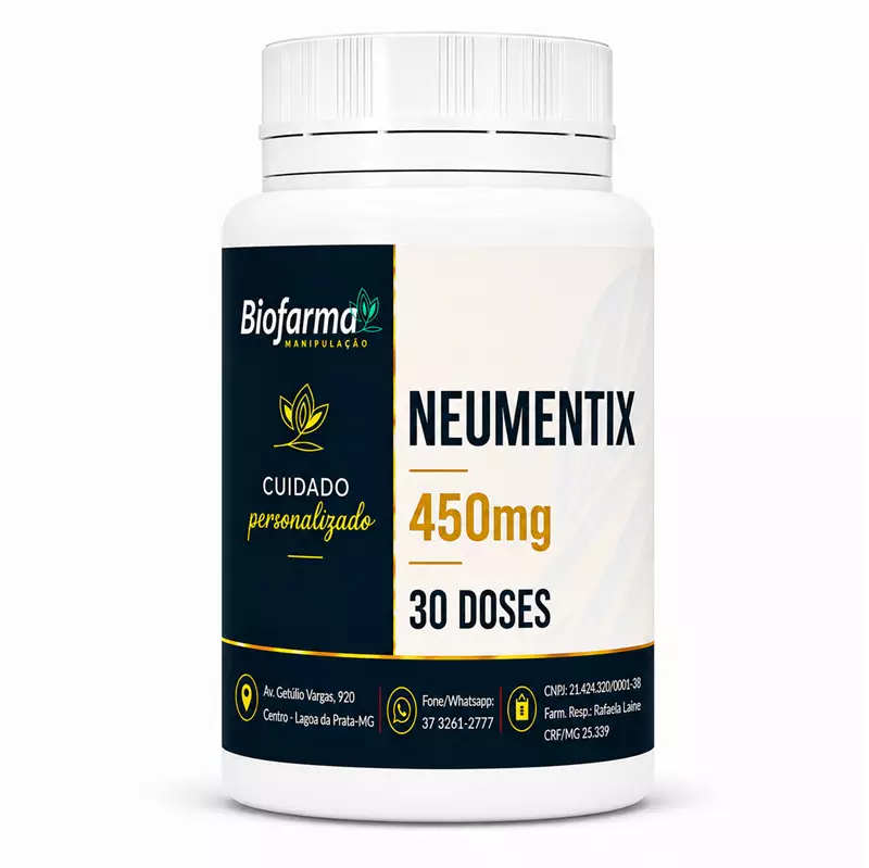 Neumentix 450mg Melhora da Memória e Concentração (30 Doses)