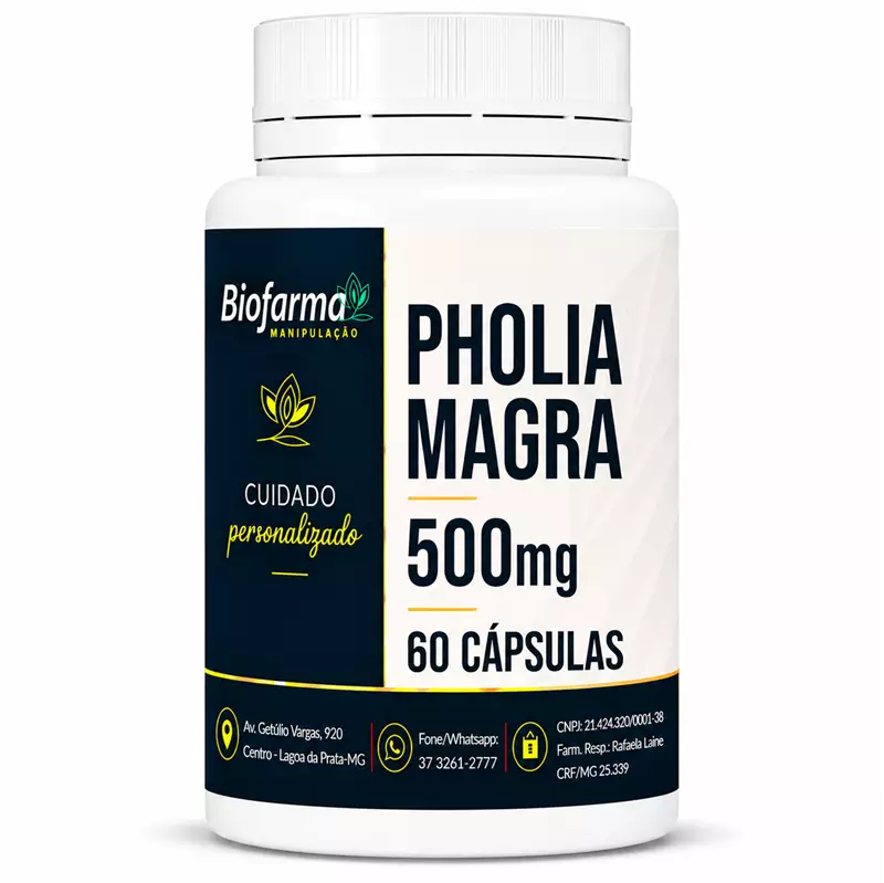PHOLIA MAGRA 500mg - 60 CÁPSULAS