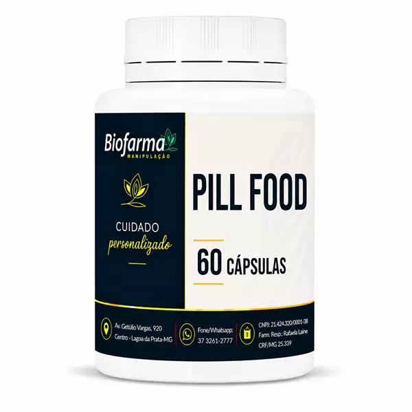 Pill Food 60 Cápsulas 