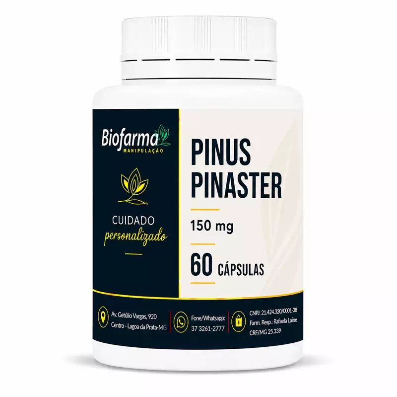 Pinus pinaster 150mg 60 Cápsulas