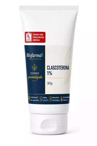 CLASCOTERONA 1% - GEL QSP 30G