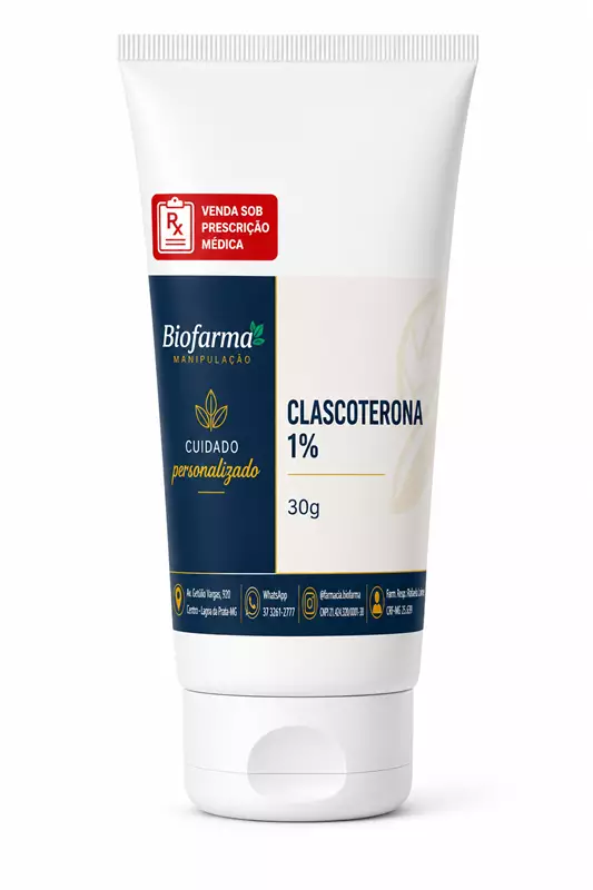 CLASCOTERONA 1% - GEL QSP 30G