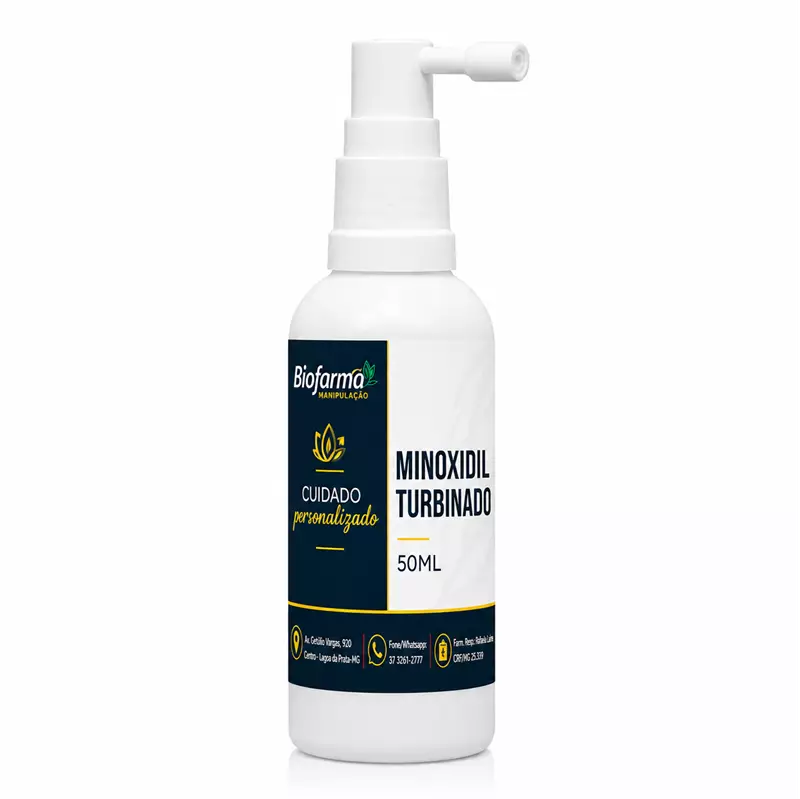 Minoxidil Turbinado com Capilia Longa - 50ml