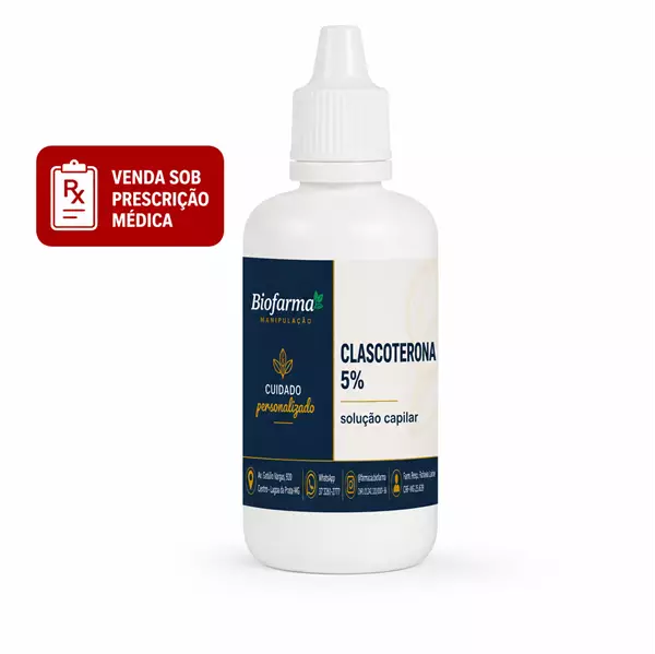 CLASCOTERONA 5% - SOLUÇAO CAPILAR 50ML