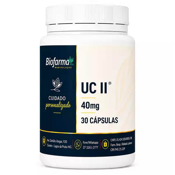 UC II 40mg 30 Cápsulas