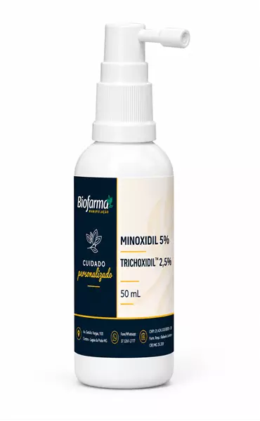 TrichoXidil� 2,5% + MINOXIDIL 5%- LOÇÃO CAPILAR 50ML