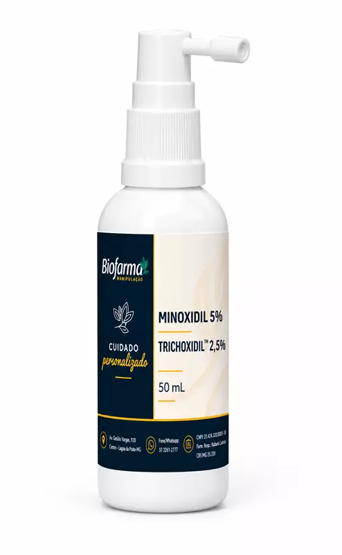 TrichoXidil� 2,5% + MINOXIDIL 5%- LOÇÃO CAPILAR 50ML
