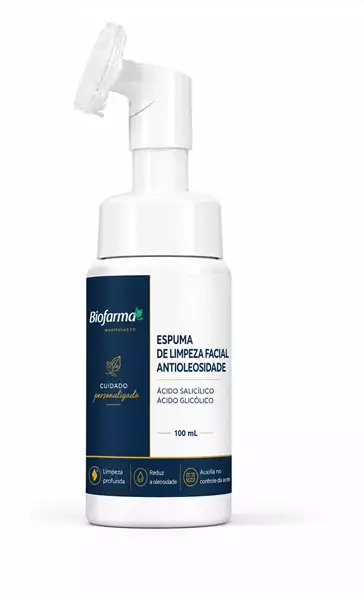 Espuma Facial Antioleosidade 100ml